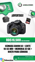 Oferta Canon X4 + lente 18-55mm