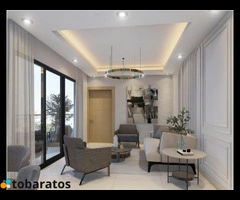 Apartamento moderno con vista al mar