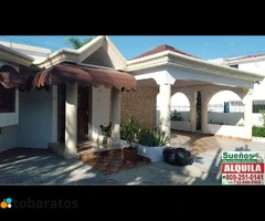 Casa en alquiler  de 5 habitaciones en la Flor de Gurabo, Santiago, Rep. Dom