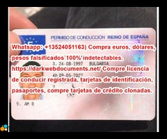 WhatsApp +16465806302. Compre licencia de conducir registrada